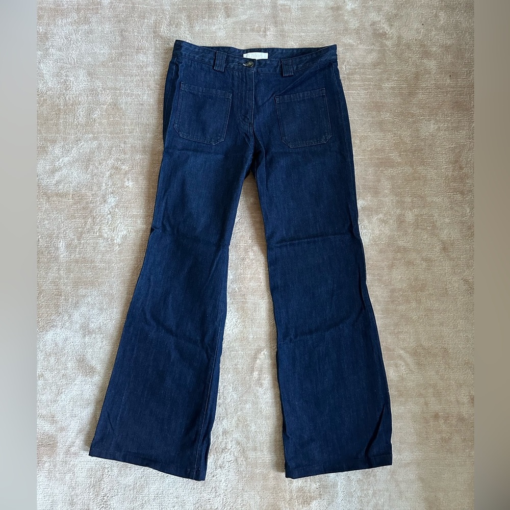 Chloe wide leg jeans size 38